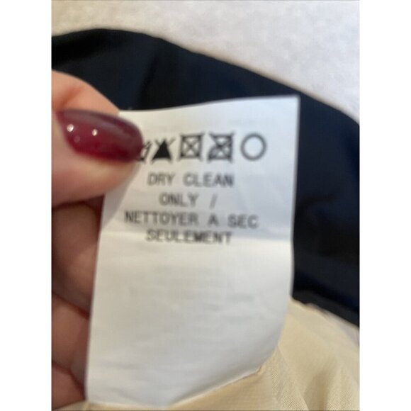 ABS Allen Schwartz Halter Dress Size 6 Ivory Lace Black Skirt Rockabilly Pin Up - Picture 15 of 15